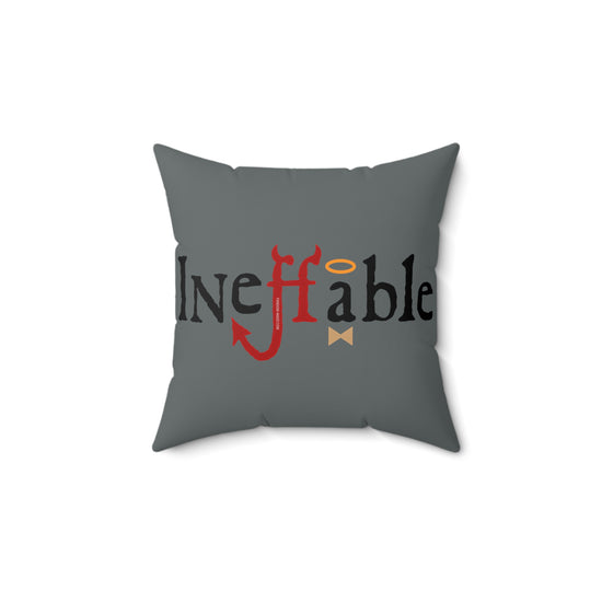 Ineffable Square Pillow - Fandom-Made