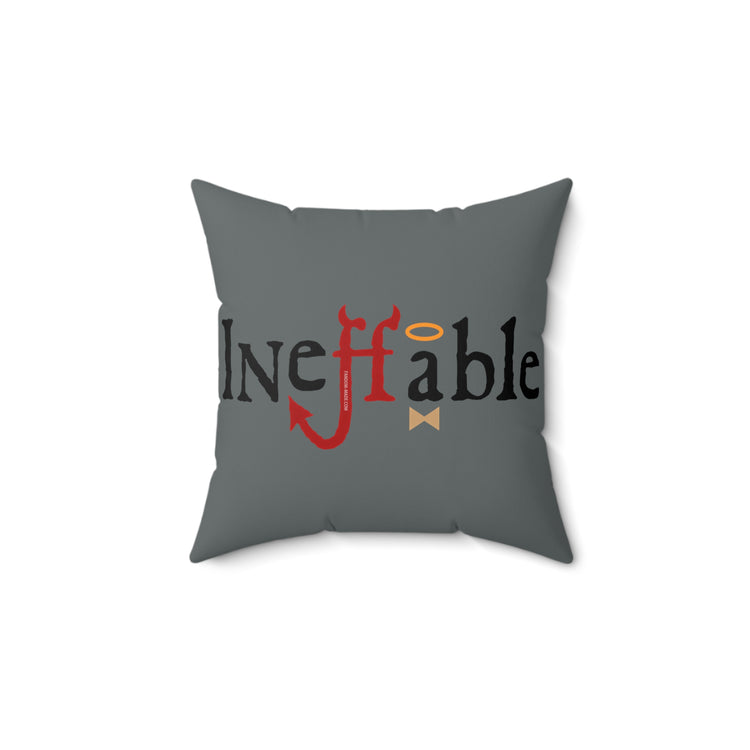 Ineffable Square Pillow - Fandom-Made