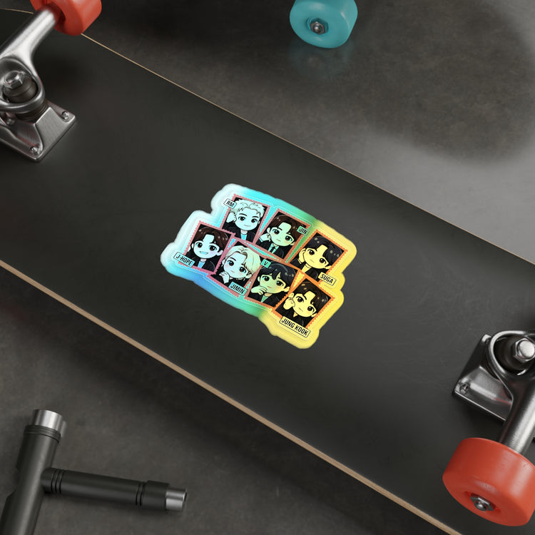 Group Effort Holographic Sticker