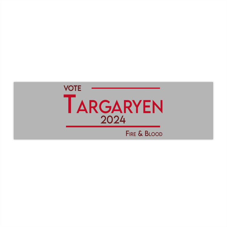Vote Targaryen 2024 Bumper Sticker