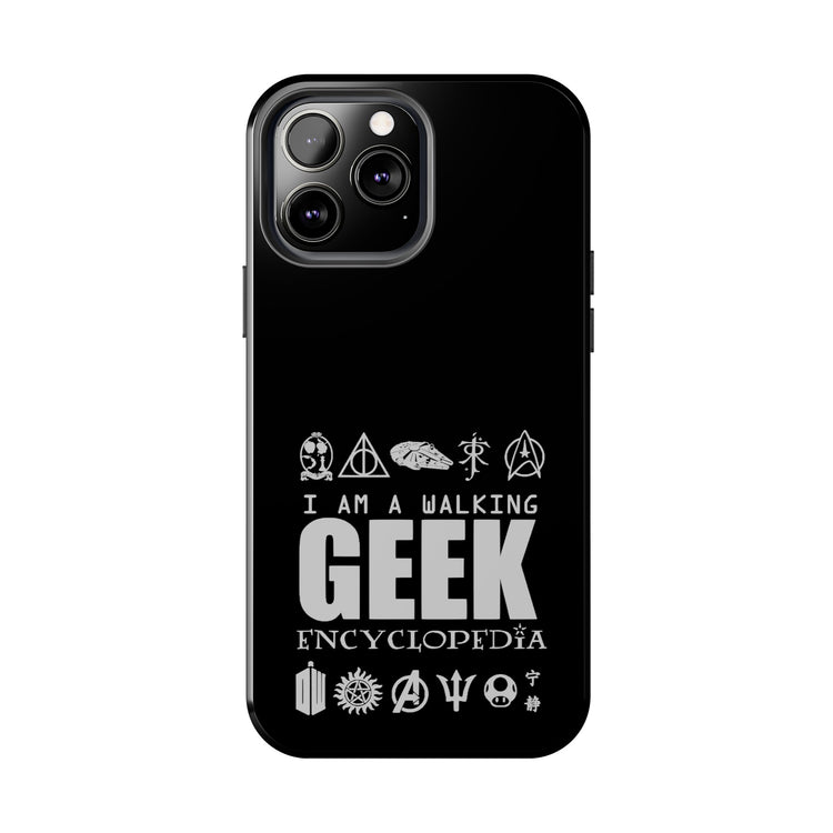 Geekdom Encyclopedia Phone Cases