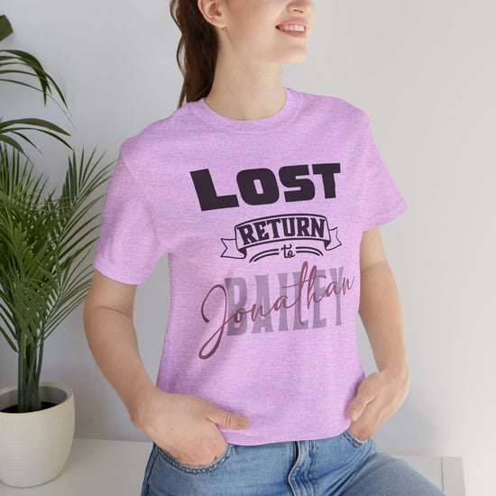 Lost Return To Jonathan Bailey Unisex T-Shirt - Fandom-Made