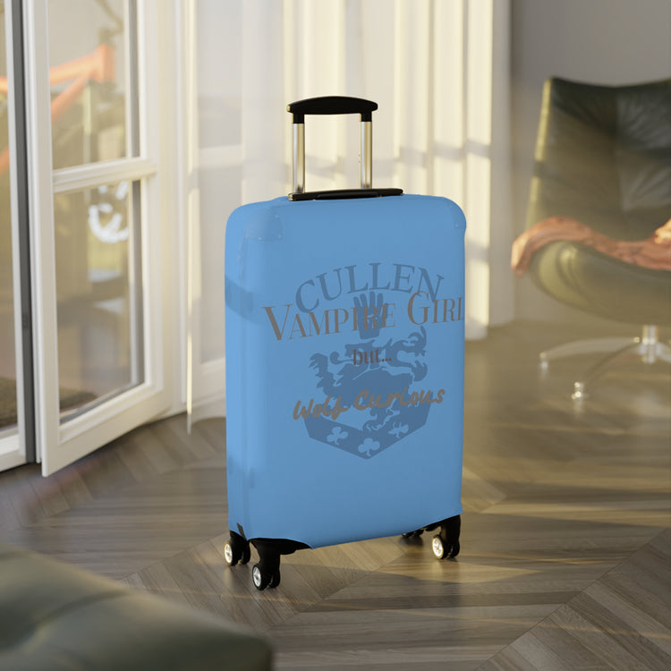 Vampire Girl But...Wolf Curious Luggage Cover