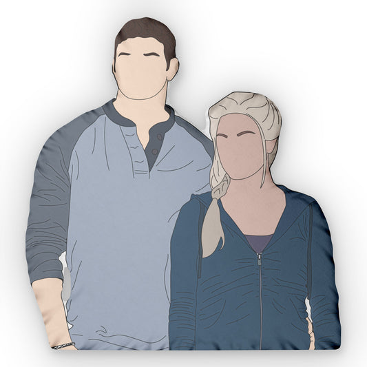 Rosalie And Emmett Cullen-Shaped Pillow - Fandom-Made