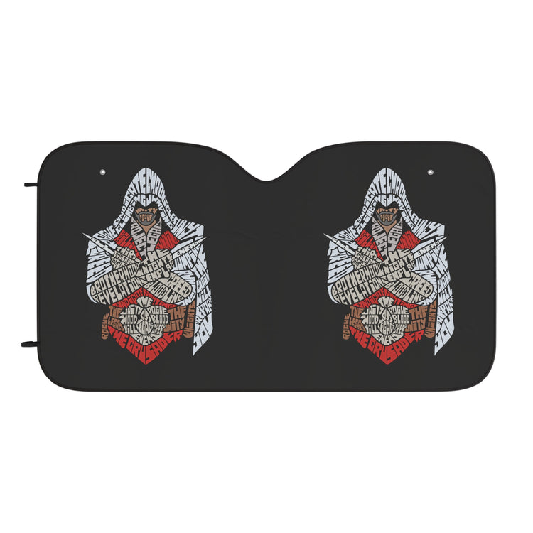 Assassins Creed Calligram Car Sun Shades - Fandom-Made