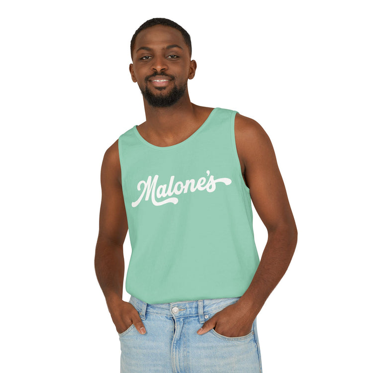 Malone's Unisex Garment-Dyed Tank Top