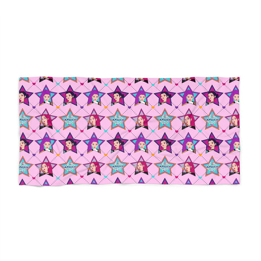 Huntrix Beach Towel - Fandom-Made