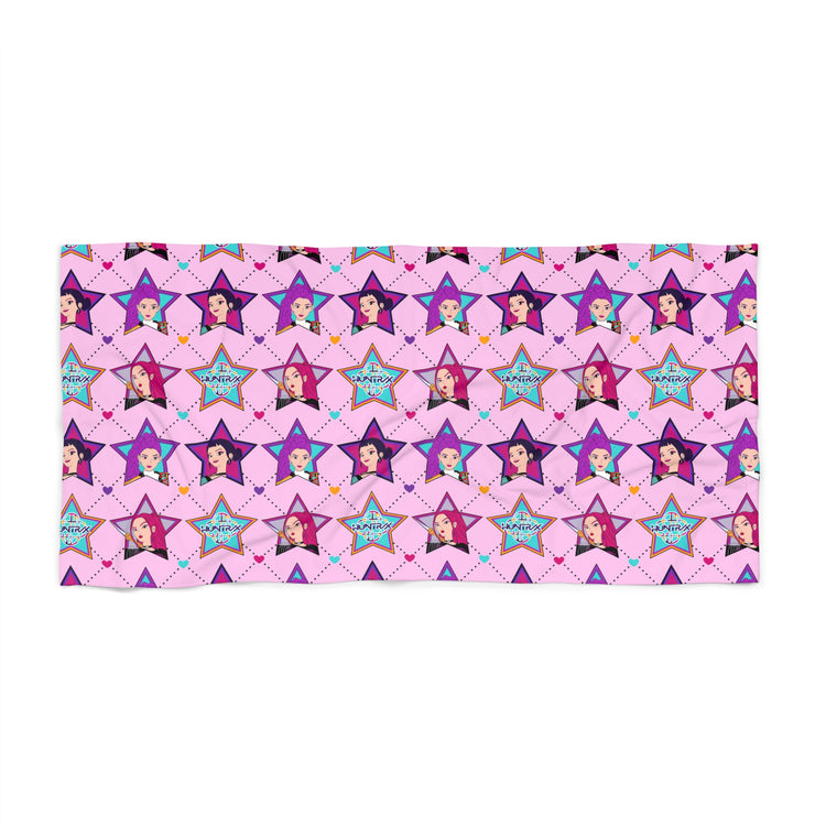 Huntrix Beach Towel - Fandom-Made
