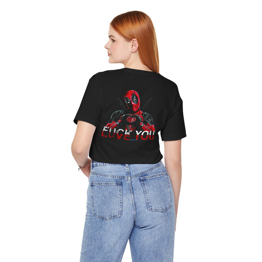 Deadpool Fuck Love Unisex T-Shirt - Fandom-Made