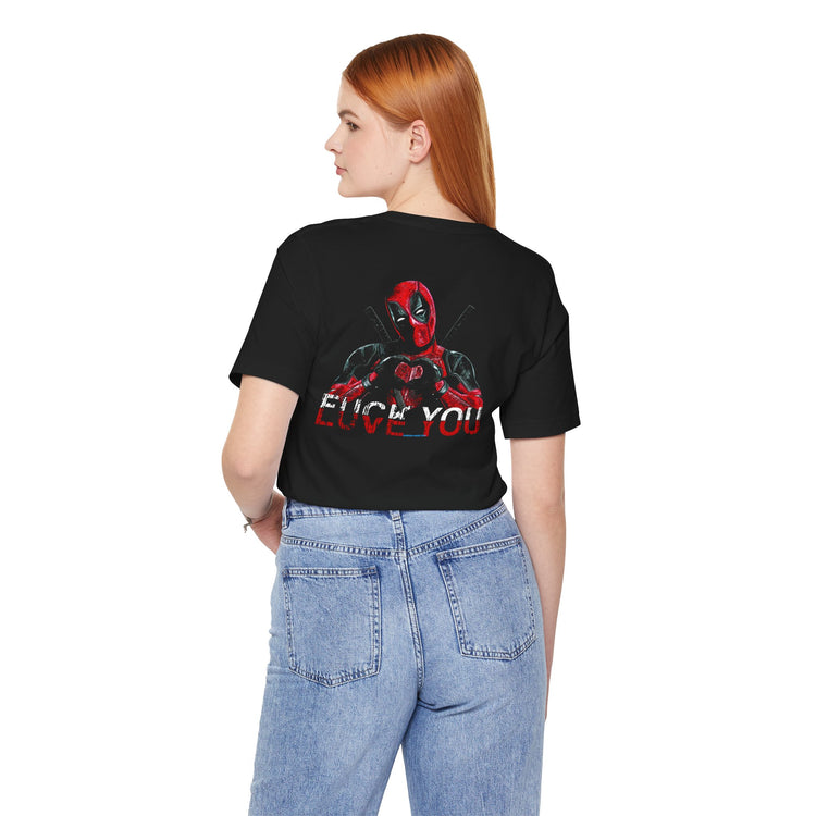 Deadpool Fuck Love Unisex T-Shirt - Fandom-Made