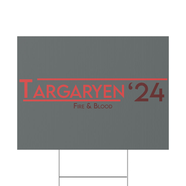 Targaryen '24 Yard Sign