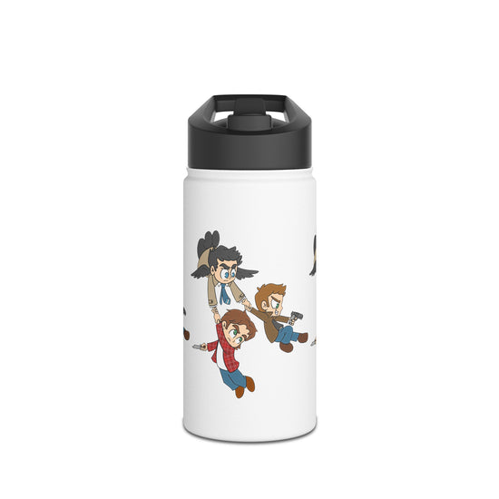 Supernatural Trio Stainless Steel Water Bottle - Fandom-Made