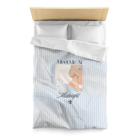 Meet Me At Midnight Duvet Cover