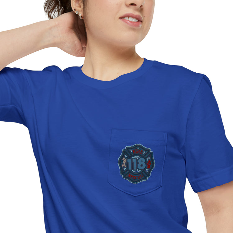 118 Squad Pocket T-Shirt - Fandom-Made