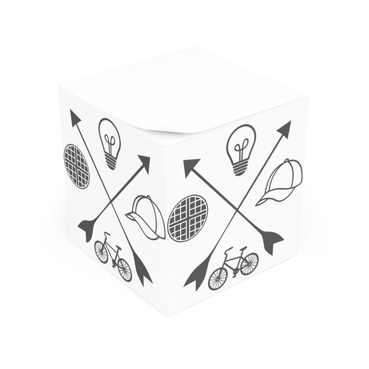 Stranger Things Symbols Note Cube