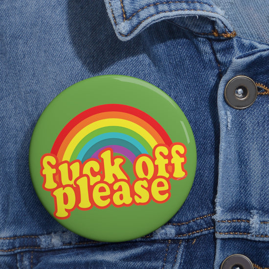 Fuck Off Pins - Fandom-Made