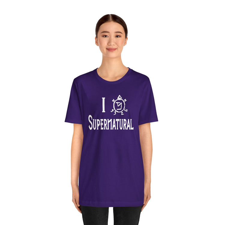 I Love Supernatural Angel Banishing Edition T-Shirt - Fandom-Made