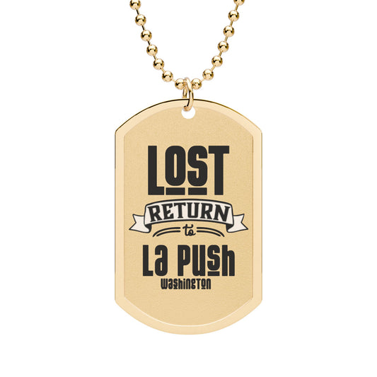 Lost Return To La Push Dog Tag with Chain