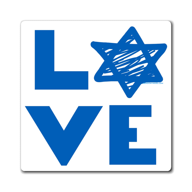 Love Star of David Magnets - Fandom-Made