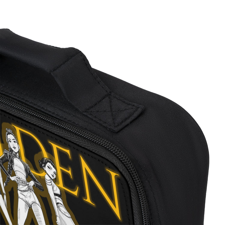 Golden Lunch Bag
