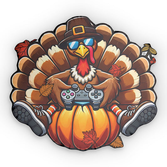 Gaming Turkey-Shaped Pillow