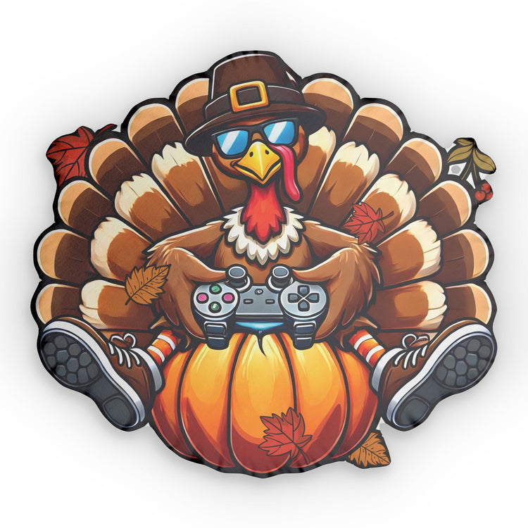 Gaming Turkey-Shaped Pillow