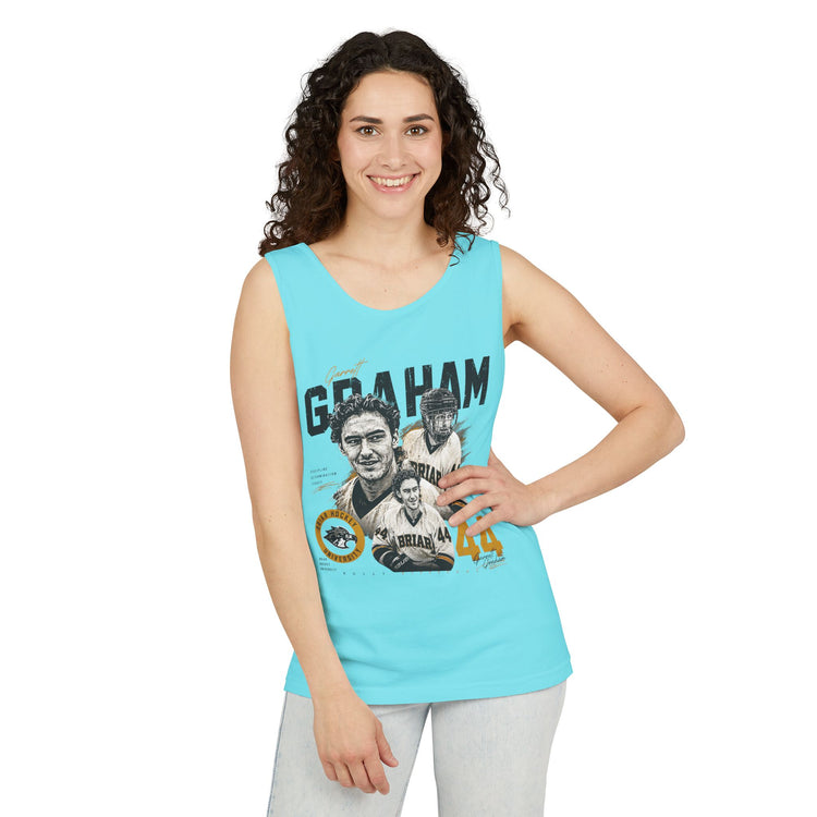 Graham Collage Unisex Garment-Dyed Tank Top