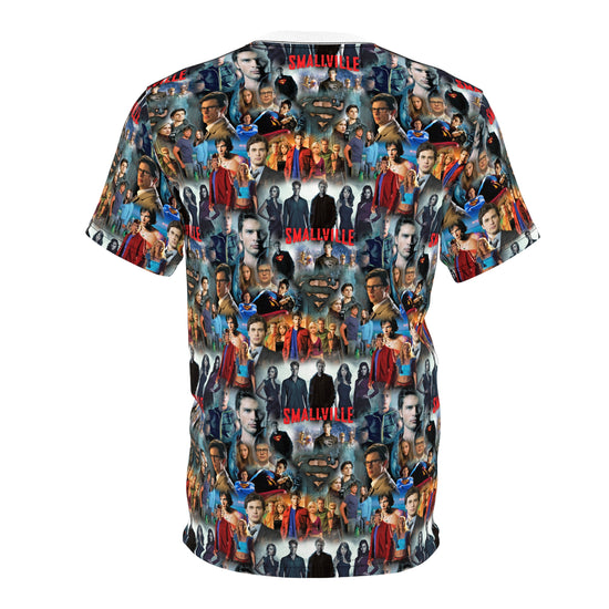 Smallville All-Over Print T-Shirt - Fandom-Made