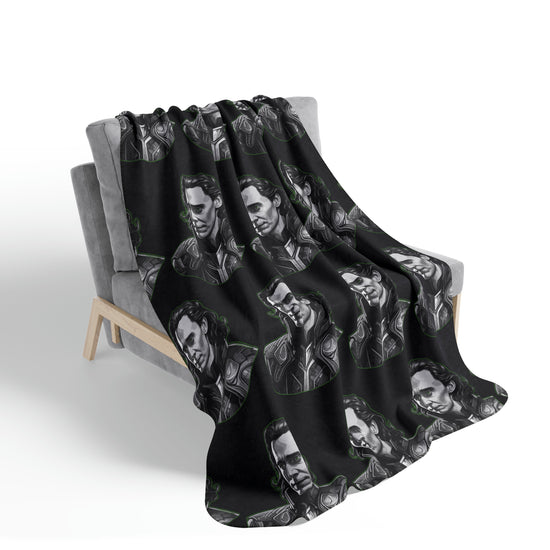 Burdened With Glorious Purpose Fleece Sherpa Blanket - Fandom-Made