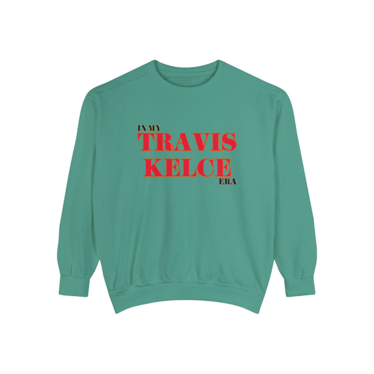 Travis Kelce Era Garment-Dyed Sweatshirt - Fandom-Made