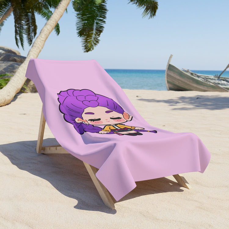 Rumi Beach Towel - Fandom-Made