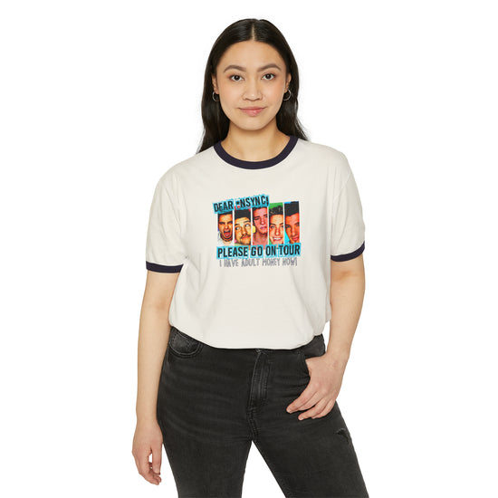 Dear *NSYNC Ringer T-Shirt - Fandom-Made