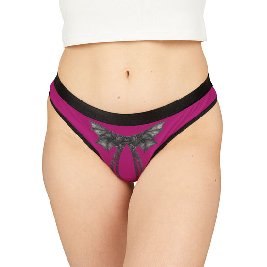 Coquette Bat Women's Thongs - Fandom-Made