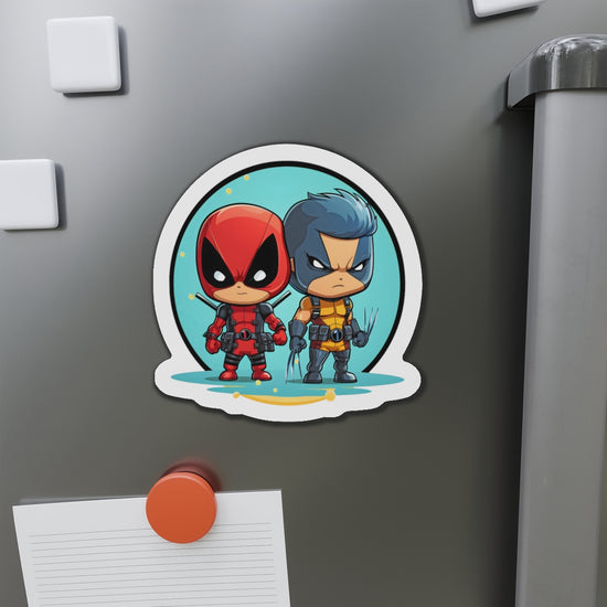 Cute Chimichangas Die-Cut Magnets - Fandom-Made