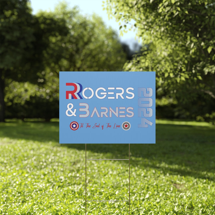 Rogers & Barnes 2024 Yard Sign