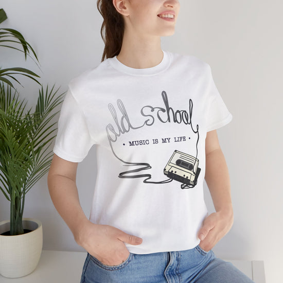 Old School Music Unisex T-Shirt - Fandom-Made