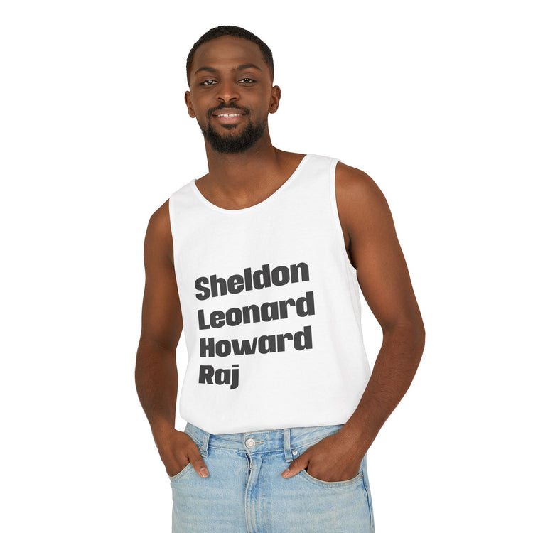 Big Bang Names Tank Top - Fandom-Made