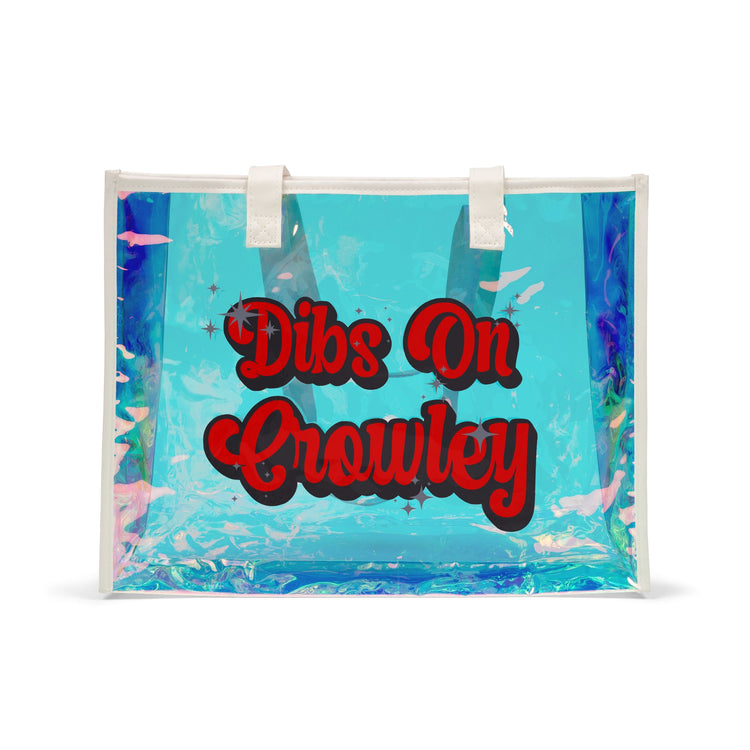 Dibs On Crowley Holographic Tote Bag