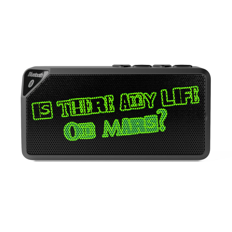 Any Life On Mars Bluetooth Speaker - Fandom-Made