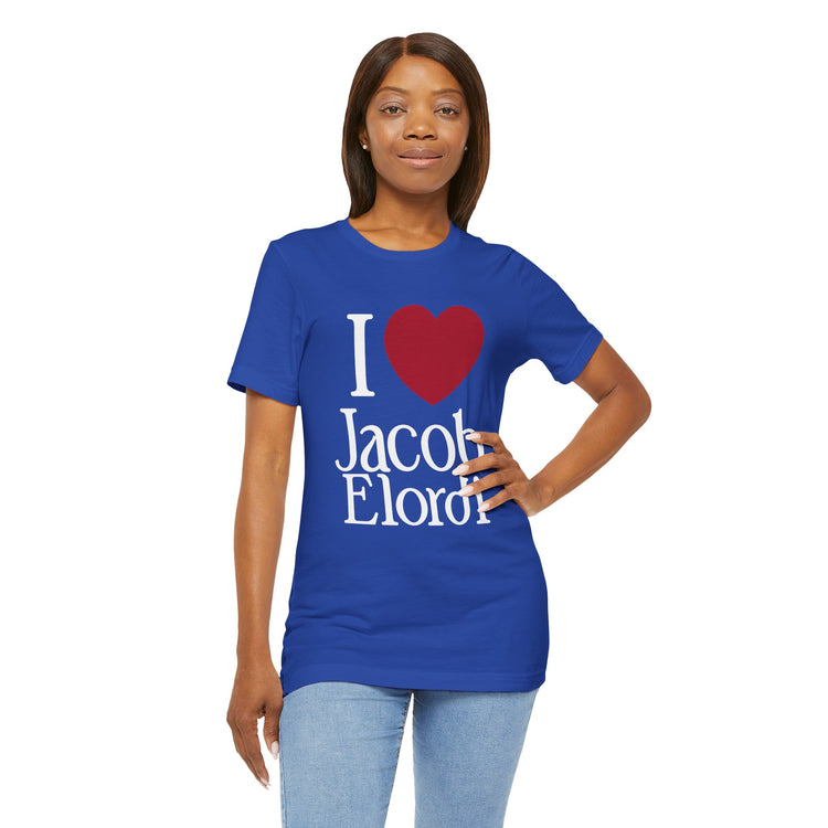 I Love Jacob Elordi Unisex T-Shirt - Fandom-Made
