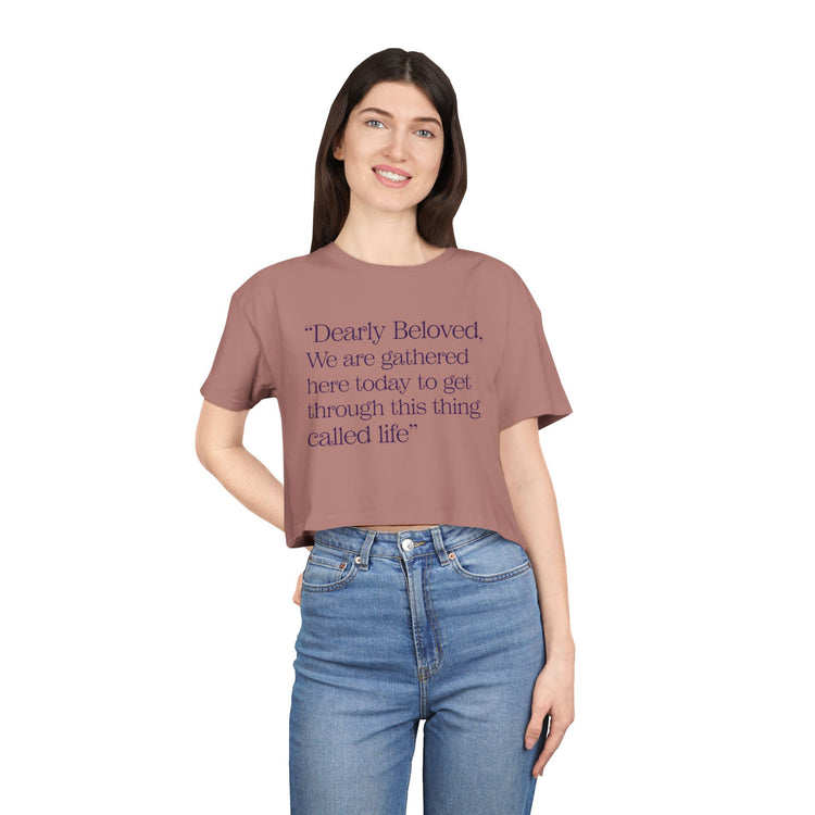 Dearly Beloved Crop Top