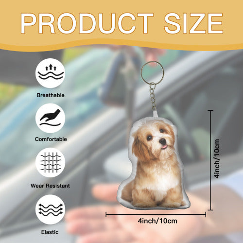 Abby Saja Mini Plush Keychain