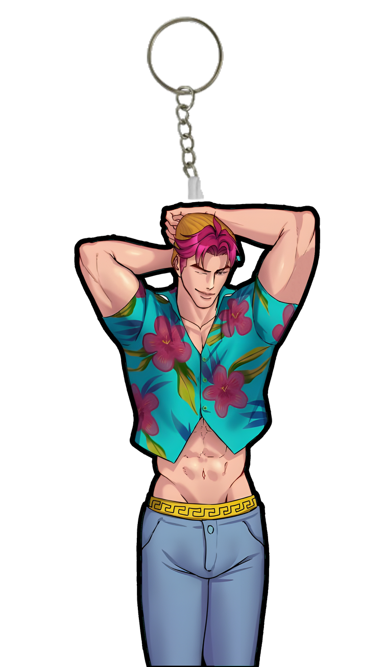 Abby Saja Mini Plush Keychain