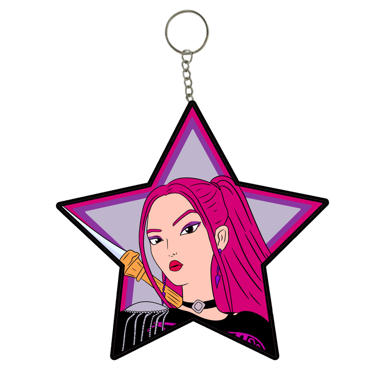 Mira Star Mini Plush Keychain