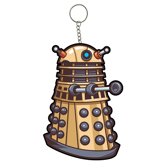 Dalek Mini Plush Keychain - Fandom-Made