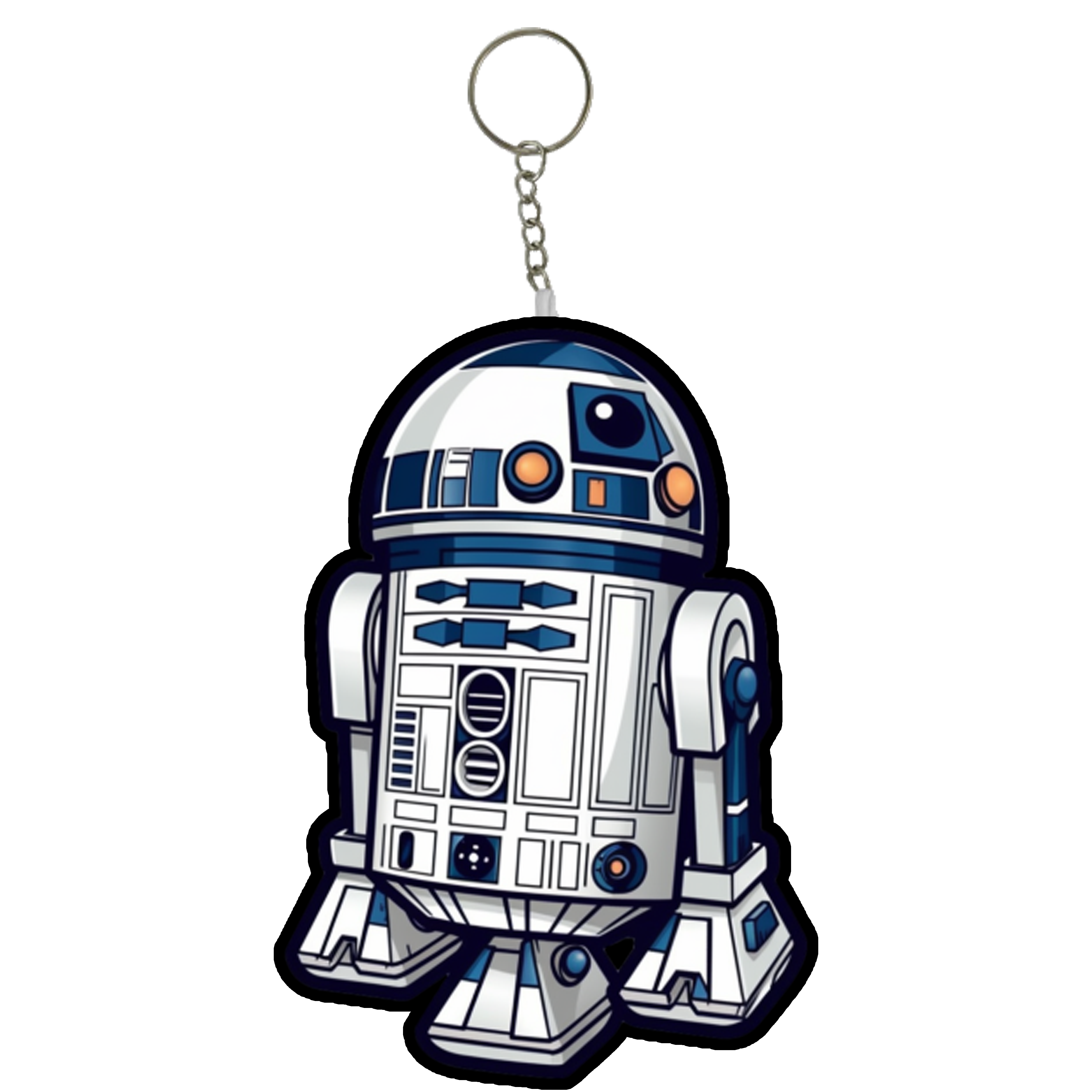 R2D2 Mini Plush Keychain – Fandom-Made