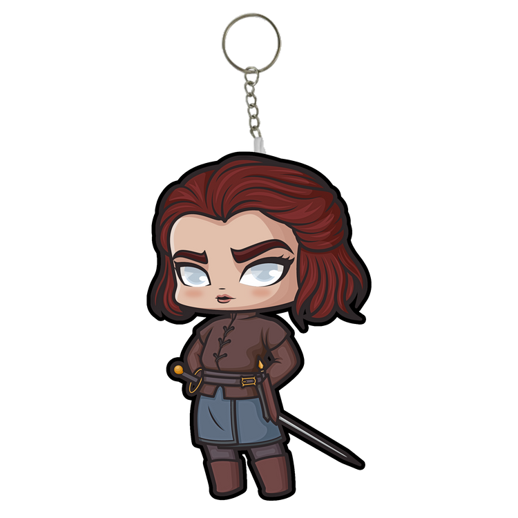A Girl Has No Name Mini Plush Keychain