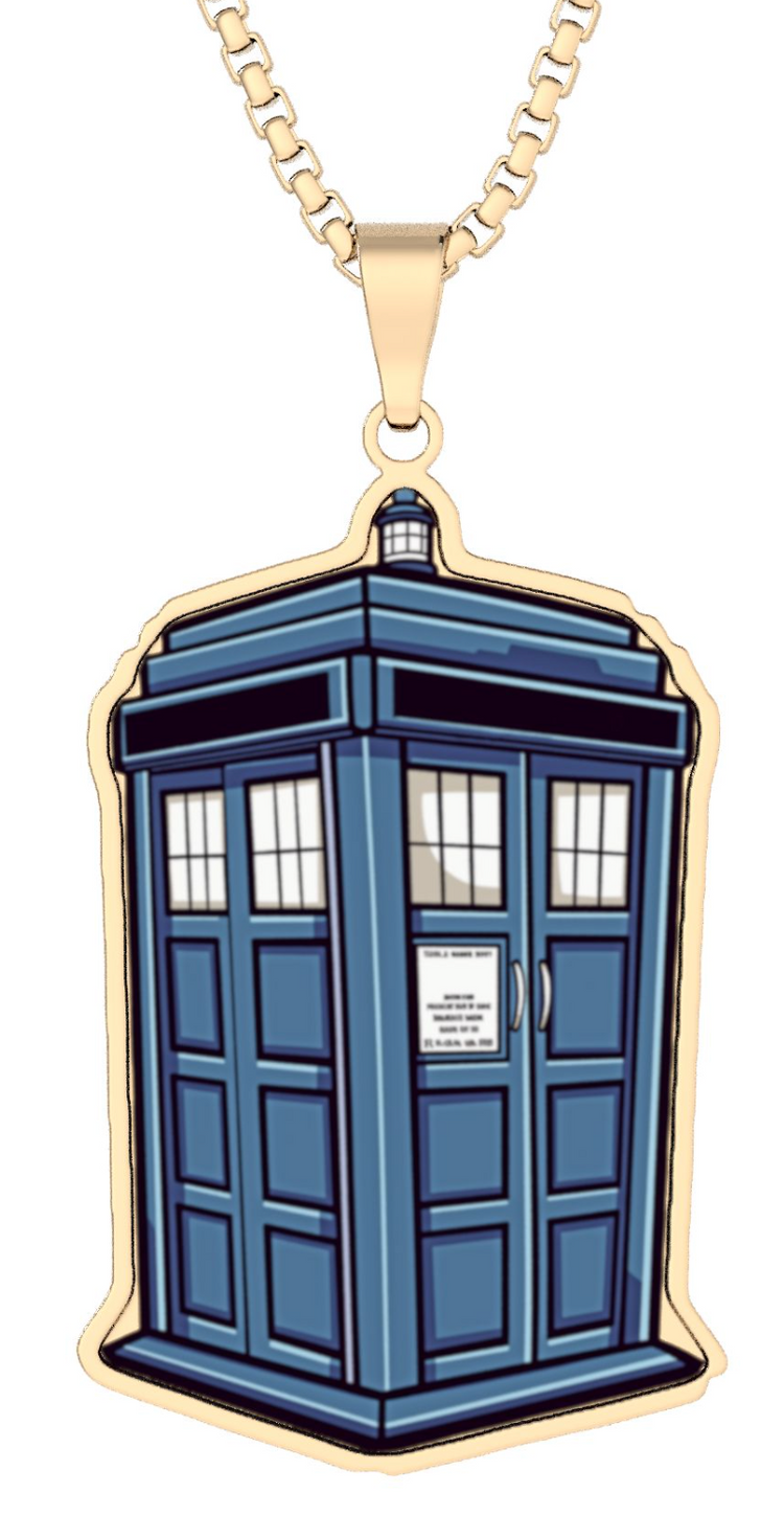 The Tardis Pendant - Fandom-Made