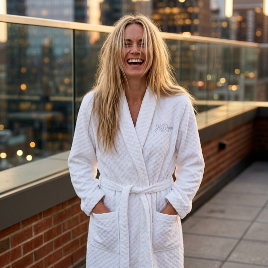 Mrs. Darcy Unisex Terry Robe - Fandom-Made