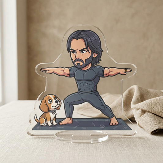 Yoga Wick Statue
